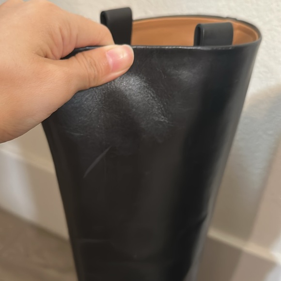 COS Black Leather Riding Boots - Picture 9 of 9